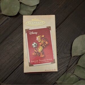Soccer Tigger Style Hallmark Keepsake Ornament